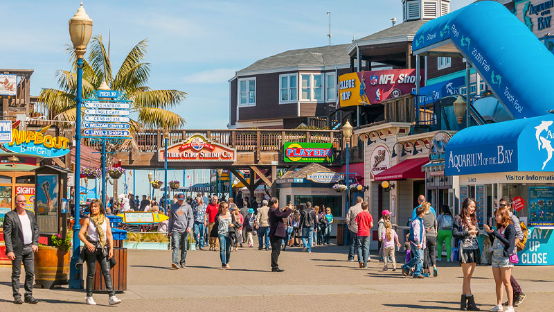 Fisherman's Wharf e Pier 39